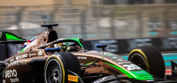 Joshua Dürksen comanda la cita principal de Fórmula 2 en Abu Dabi; Crawford, subcampeón