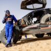Problemas de embrague y motor en la Raptor T1+ de Carlos Sainz
