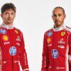 Así es el nuevo mono que vestirán Leclerc y Hamilton en 2026
