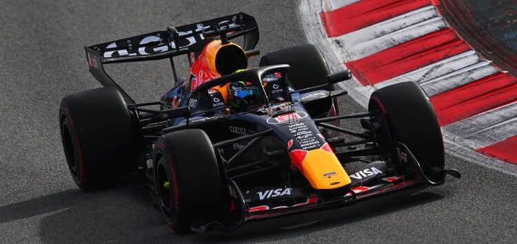 Isack Hadjar explica su accidente con Red Bull en los test de Barcelona