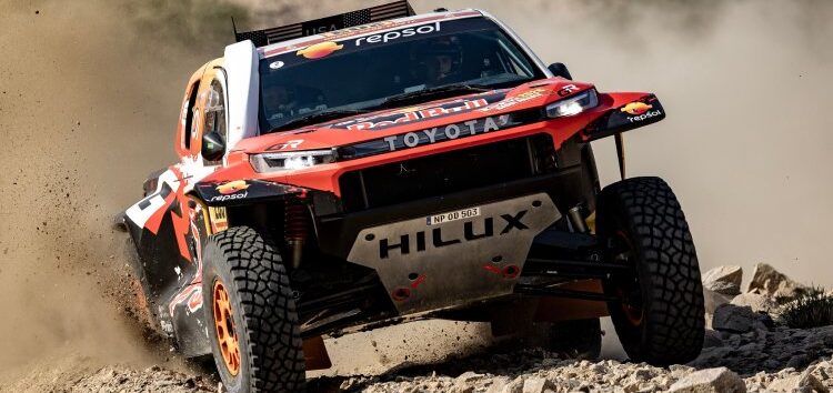 Dakar 2026; Etapa 2: los Toyota vuelan para copar el top-5 y mal día para Sainz