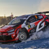 Rally Suecia 2026: Takamoto Katsuta lidera tras un contundente ataque