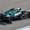 Comunicado de Aston Martin sobre sus problemas en el Día 1 en Bahréin
