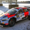 Rally de Suecia 2026: triplete de Hyundai en el shakedown