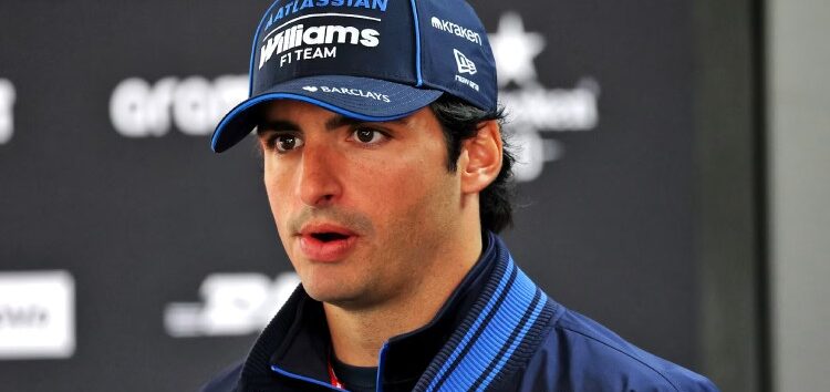 Sainz no espera una mejora de Williams en Japón: «En dos semanas no hay milagros»