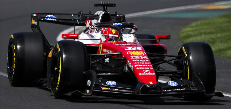 Doblete de Ferrari en los Libres 1 de Australia; Alonso no llega ni a rodar