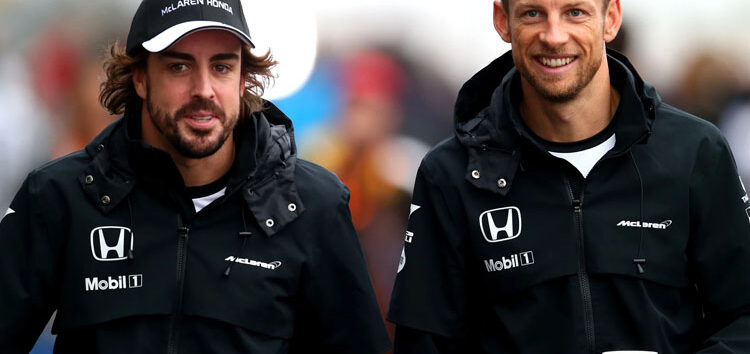Button recuerda la complicada etapa con Alonso en McLaren-Honda