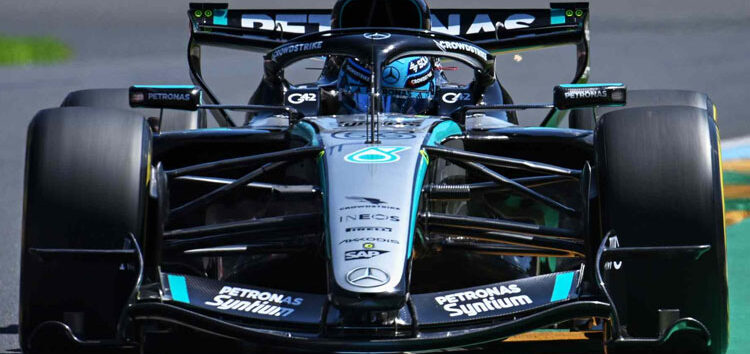 George Russell tras ganar: «Hemos pasado por mucho para tener un coche así»