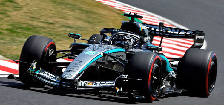 George Russell empieza liderando la primera sesión de libres en Barcelona