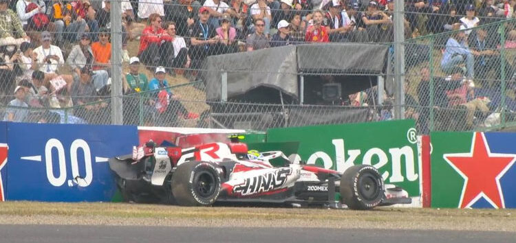 Las palabras de Oliver Bearman tras su fuerte accidente en Suzuka