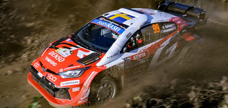 Rally Safari 2026: Oliver Solberg domina un jueves de locura por la lluvia