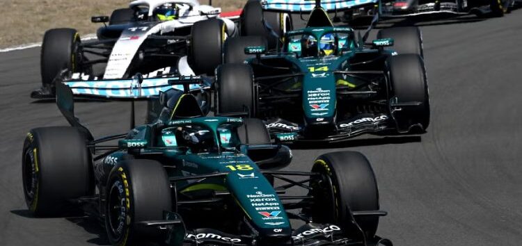 Pérez: «No esperaba estar luchando con Aston Martin, es una sorpresa»