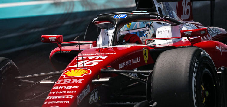 Leclerc lidera los libres de Miami; Sainz es 10º y Alonso 19º