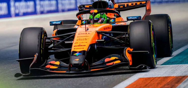 Lando Norris señala a McLaren tras perder la carrera del Gran Premio de Miami