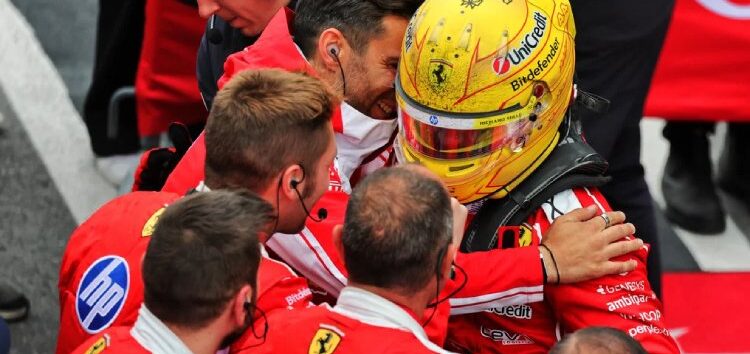 Hamilton saldrá primero a la sprint de Silverstone: «Estoy eufórico»