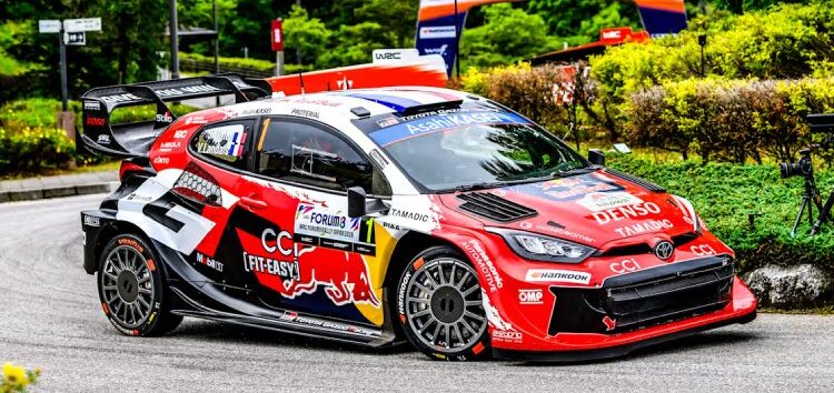 Rally de Japón 2026: Ogier lidera el triplete de Toyota en el shakedown