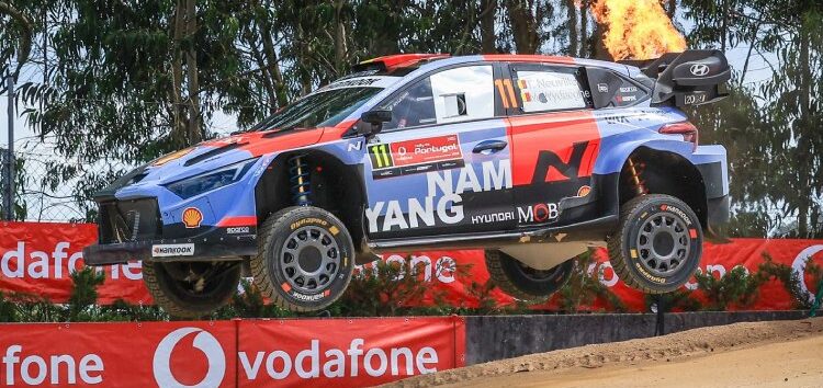 Rally de Portugal 2026: Neuville ilusiona a Hyundai dominando el shakedown