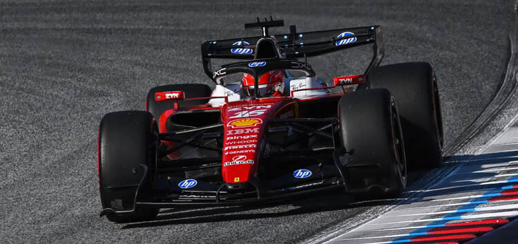 Leclerc se queda a un suspiro de la pole en Austria: «Una buena sorpresa estar tan arriba»