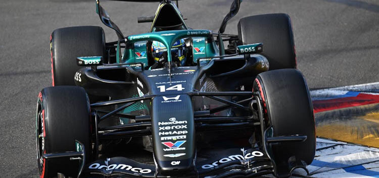Alonso, muy crítico con Aston Martin en Mónaco: «No es fácil de conducir»