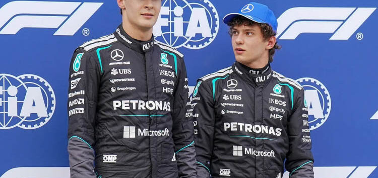 Mercedes admite que Russell se perdió al usar los reglajes de Antonelli