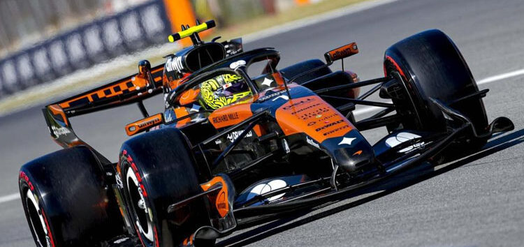 Lando Norris roza el top3 en la crono de Barcelona: «El ritmo era bueno, pero no suficiente»