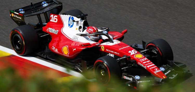 Leclerc no puede con Antonelli y termina 2º en Bélgica: «Creí en la victoria hasta el final»