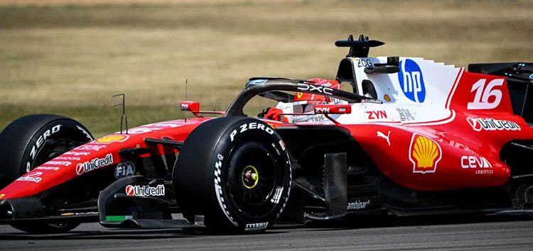 Leclerc, 5º en la sprint de Silverstone: «Estoy pensando en un cambio de filosofía»