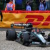 George Russell, fuera de combate en la primera vuelta de Spa: "Muy decepcionado"