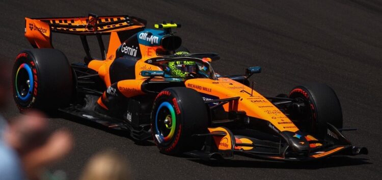 Lando Norris da la sorpresa y es el más rápido en los Libres 3