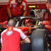 Lewis Hamilton encuentra un problema en el Ferrari en Spa-Francorchamps