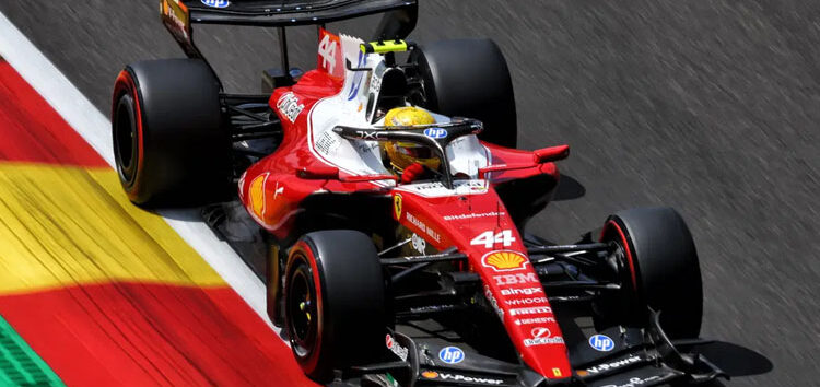 Hamilton termina 4º en Bélgica pese a sus problemas: «Perdí la parte delantera del fondo plano»