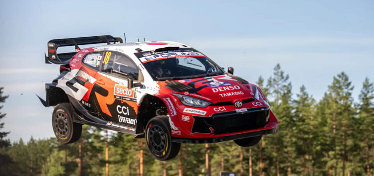 Rally de Finlandia 2026: Katsuta comienza mandando en el shakedown
