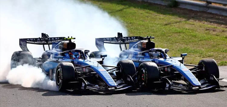 Albon habla sobre su accidente con Sainz en Zandvoort: «No es bueno para el equipo»