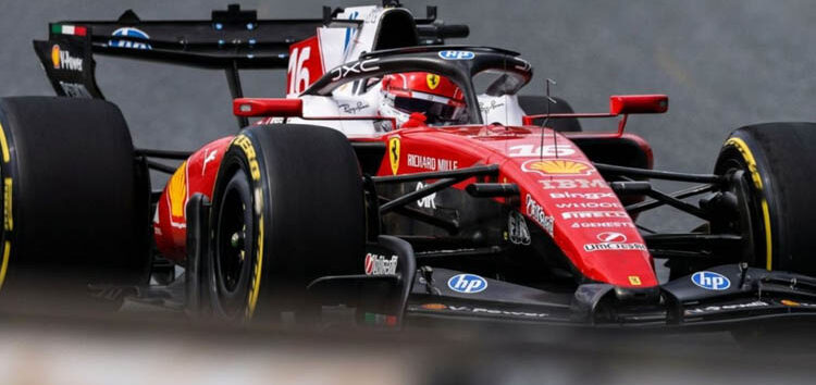 Leclerc lucha por la sprint pole de Zandvoort y Hamilton sufre problemas