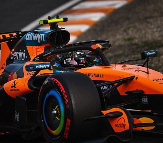 Lando Norris reina en la clasificación de Zandvoort y se lleva la pole position