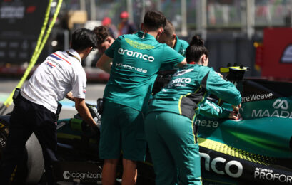 Aston Martin manda un mensaje tranquilizador tras los problemas de Alonso en los FP2 de Bakú