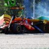 Charles Leclerc acaba el Gran Premio de Italia contra el muro: "Un susto tremendo"