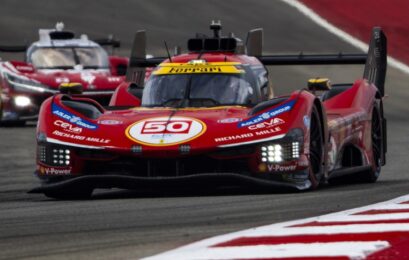 Ferrari aprovecha un fallo hidráulico del Toyota #7 para ganar en la cita de Austin del WEC