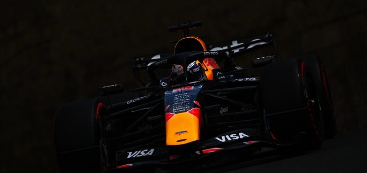 Max Verstappen sufre con el motor en la Qualy del GP de Azerbaiyán