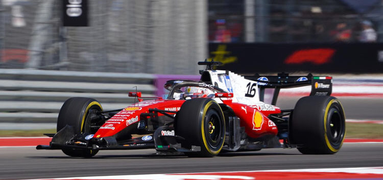 Charles Leclerc domina el viernes en Austin: «Espero poder mantener el impulso»