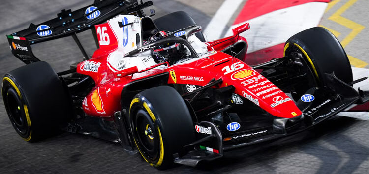 Leclerc señala a Ferrari tras la Sprint Qualy de Singapur: «No somos lo suficientemente rápidos»