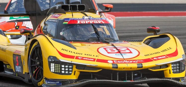 AF Corse lidera la primera sesión de prácticas libres para las 6 Horas de Barcelona