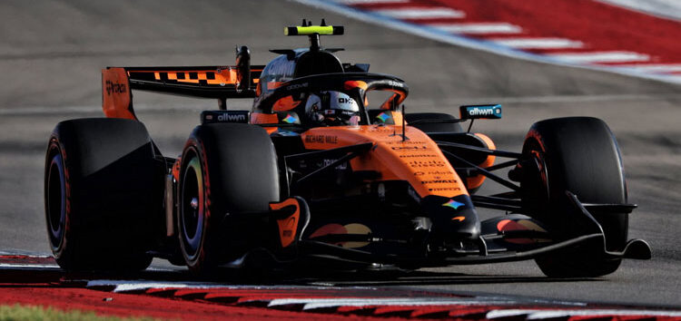 Norris, 5º en Austin, señala a McLaren: «Perdemos tres décimas por vuelta»