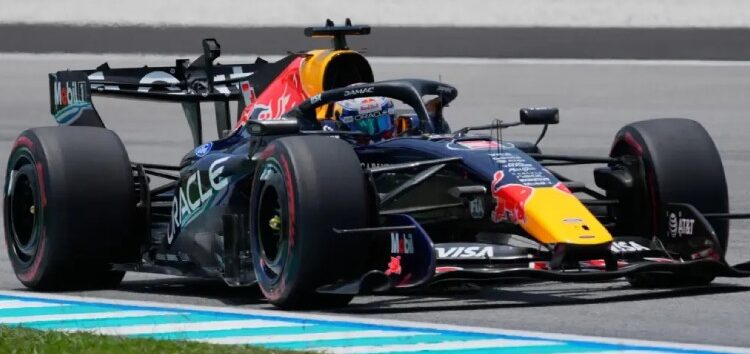 Verstappen empieza con buen pie en Sepang: «Ha sido un buen inicio»